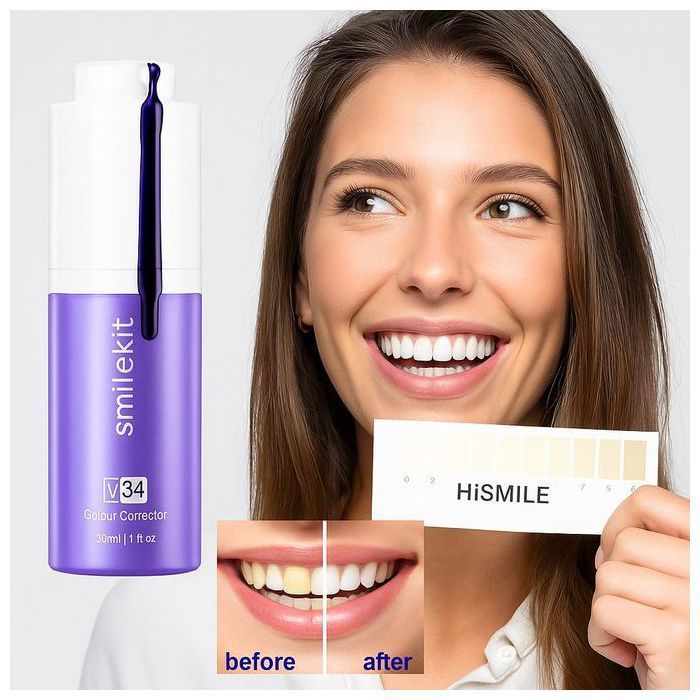 Dentifrice - V34 - Violet - 30ml - Blanchissant pour Dents