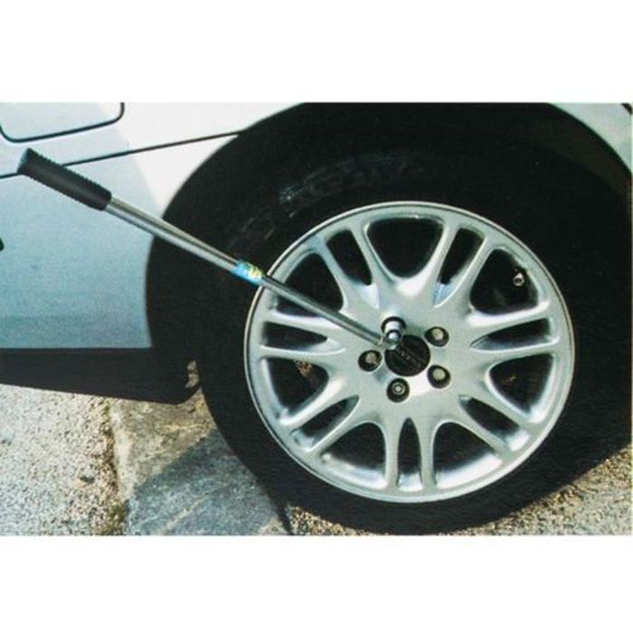 Clé à écrou de roue - Non spécifié - 17x19mm - Poignée antidérapante - Acier galvanisé - Douille réversible