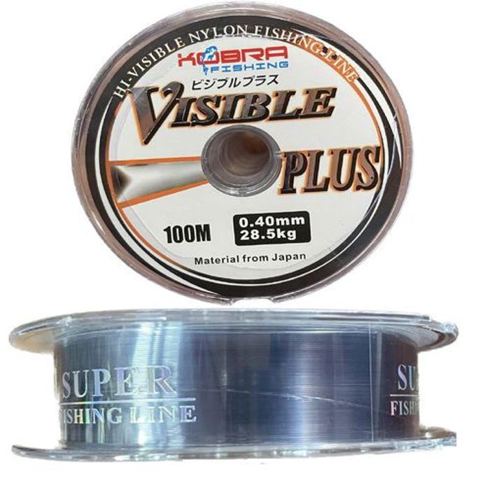 Fil de pêche - KOBRA - VISIBLE Plus - 0.40mm - 28.5kg - 100m
