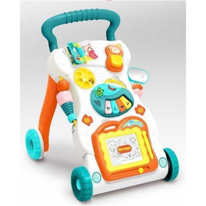 Trotteur musical évolutif - 6 mois à 3 ans - Utilisation intérieure - Mixte - Bébé