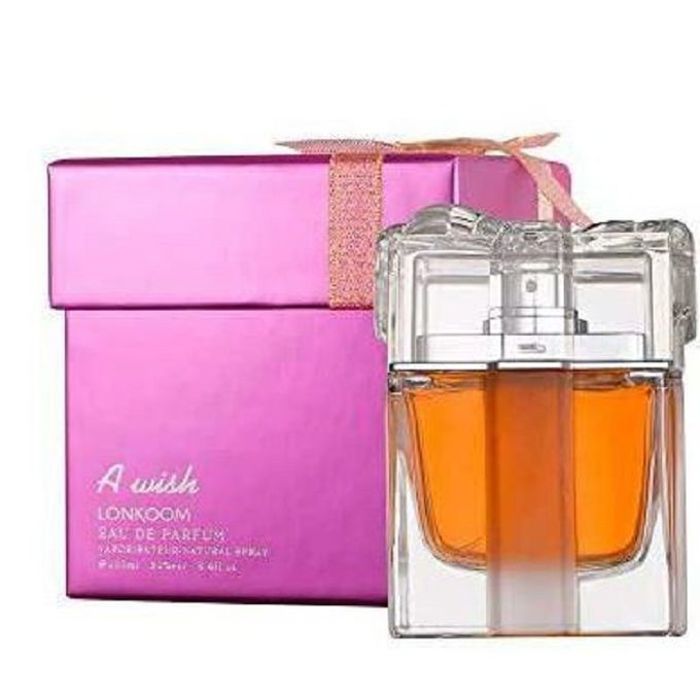 Eau de Parfum A Wish - 100ml - Un parfum floral fruité pour femme, avec des notes de poire, d'orange, de rose et de jasmin.
