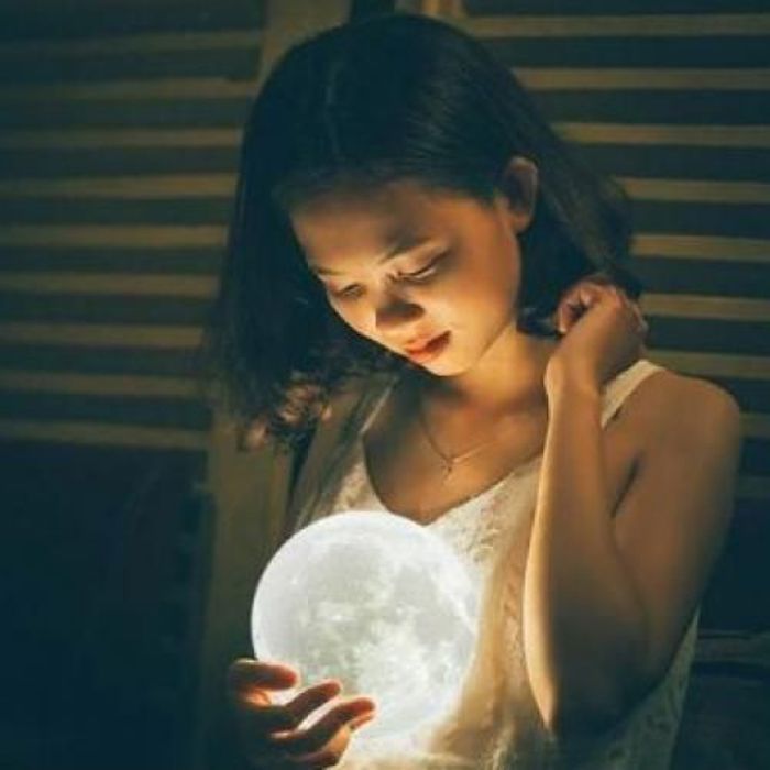 3 Colors 3D Printing Moon Light Lunar Night Lamp Warm