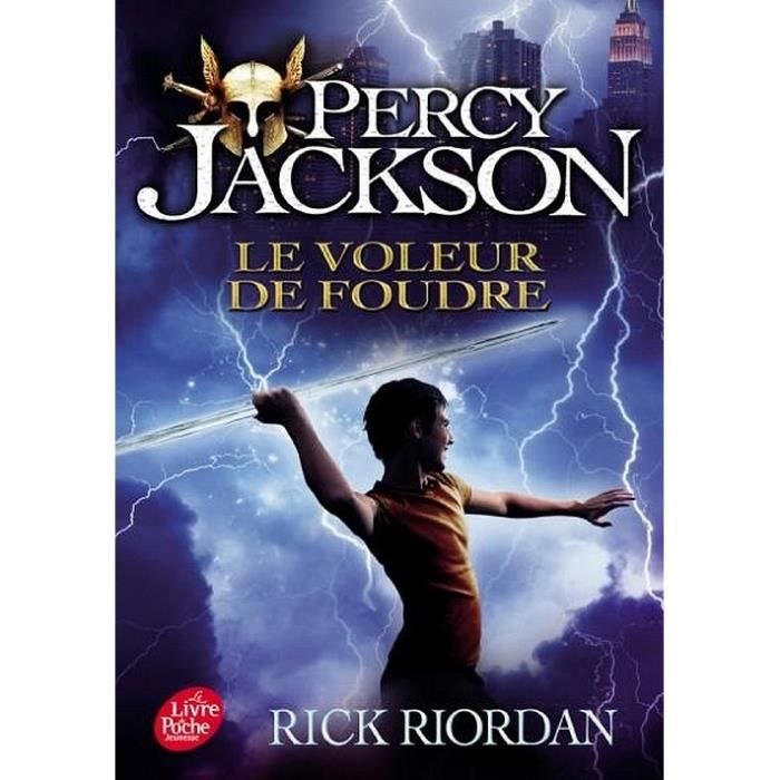 Livre - HACHETTE - Percy Jackson Tome 1 - Poche - 2005 - Aventure fantastique