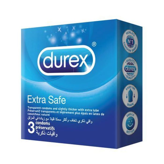 Durex Extra Safe - 3 préservatifs
