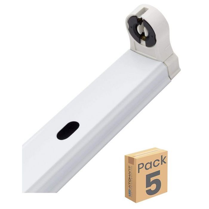 Led Lot de 5 Réglette pour Tube LED T8 120cm