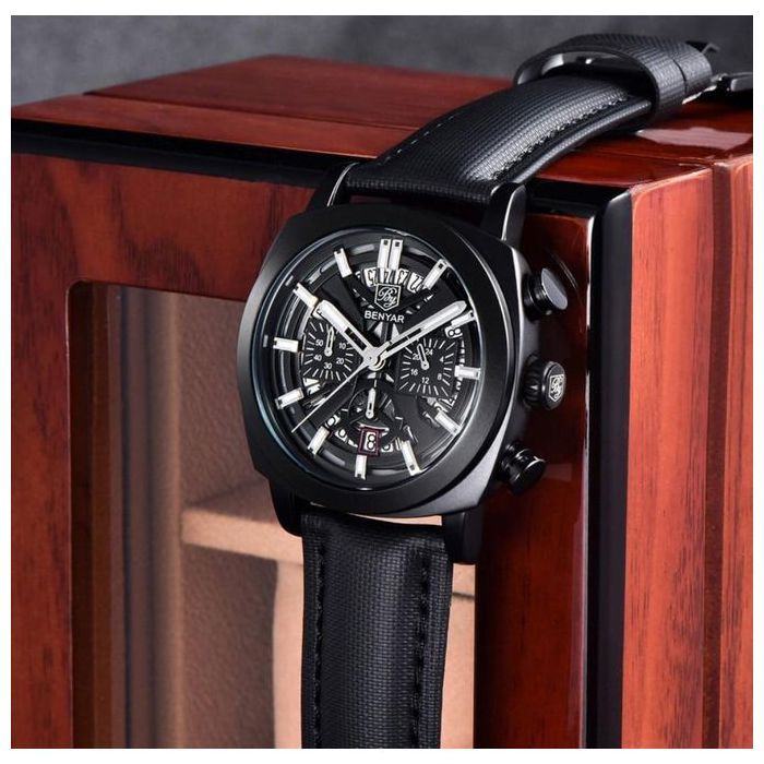 Benyar Montre classe et moderne pour homme BY 5205 M,