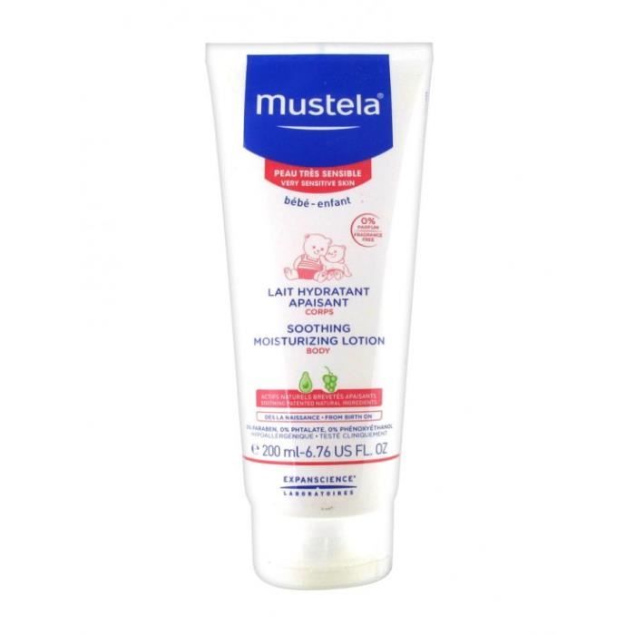 Mustela Lait Hydratant Apaisant Corps 200ml