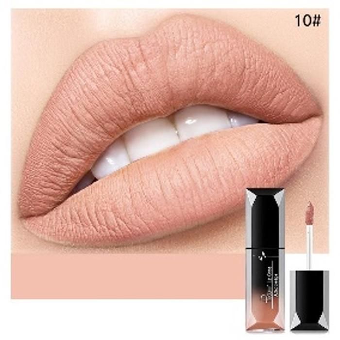 PUDAIER Attactive Lips Lip Gloss Matte Color 10 - 7.5ml
