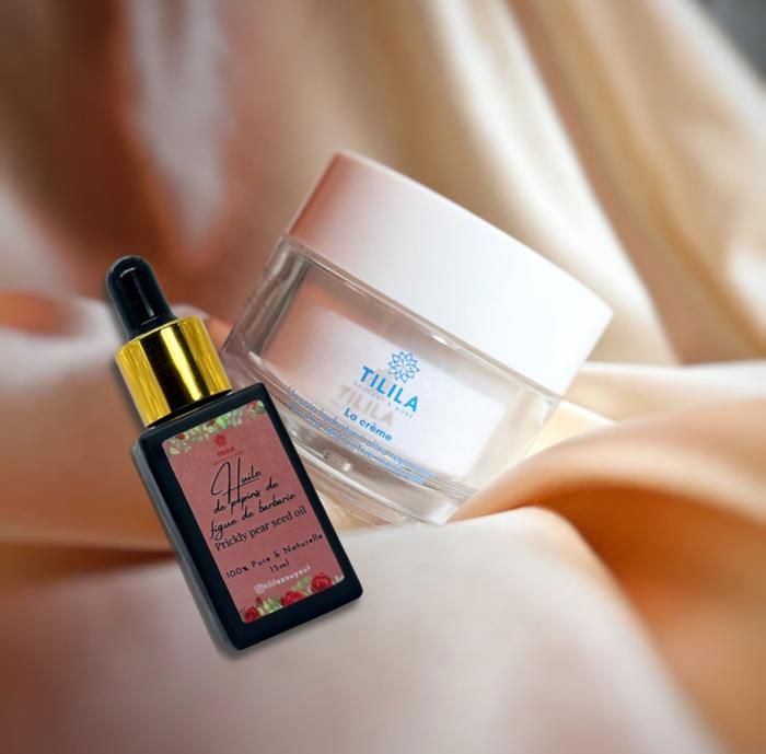 Duo hydraMAX (Huile pure de pépins de figues de barbarie + crème hydratante 24H)