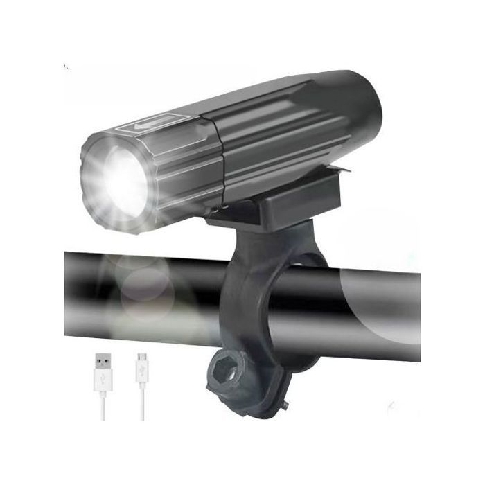 Phare de vélo rechargeable usb ultra lumineux