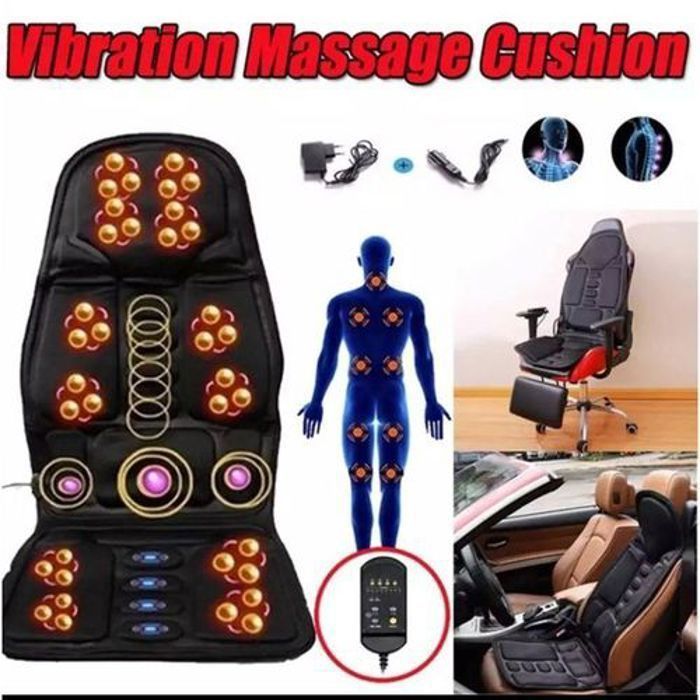 Massage Masseur de siège Topper avec chaleur et vibrations