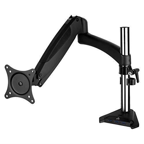 ARCTIC Z1-3D (Gen 3) - Bras Pneumatique de Moniteur avec USB 3.0 hub, Installation sur Bureau, Ressorts à gaz, pour Écrans Ju