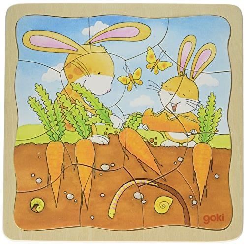 Puzzle Potager - GOKI - Moins de 100 pièces - Paysage et nature