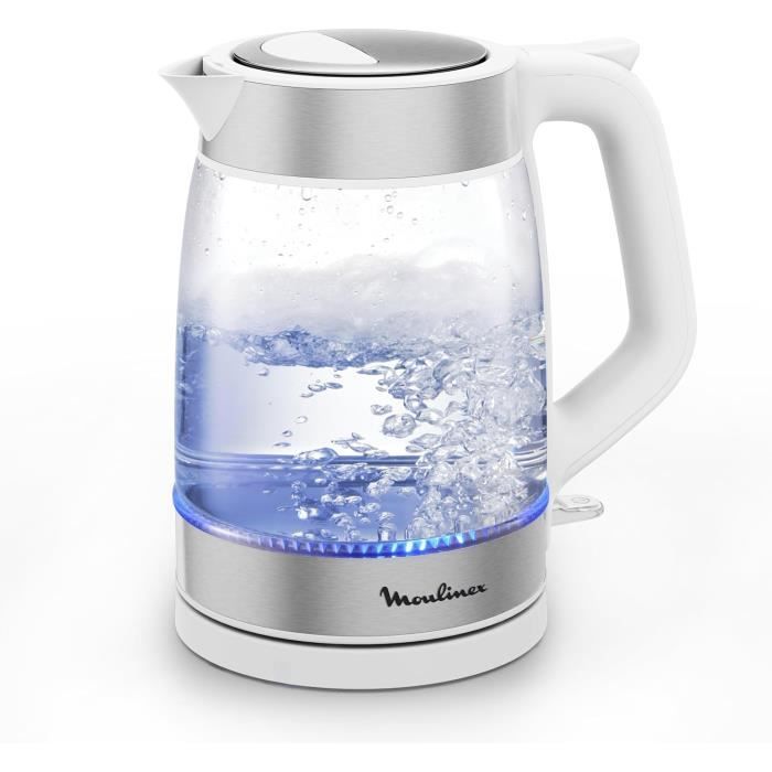 Bouilloire - MOULINEX - BY6R5130 - 1.7L - Verre Transparent - Électrique