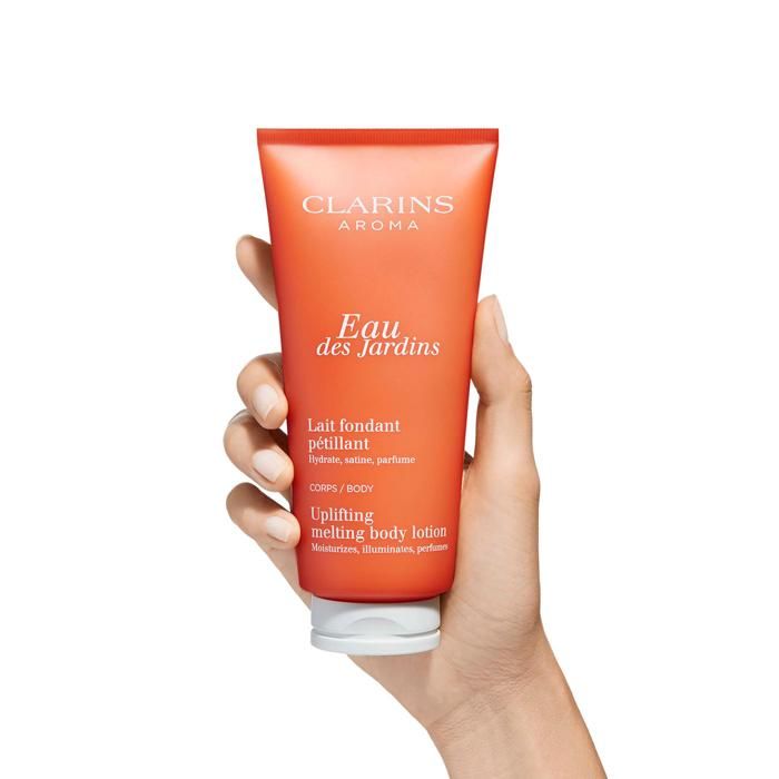 clarins eau des jardins lait fondant pétillant 200 ml