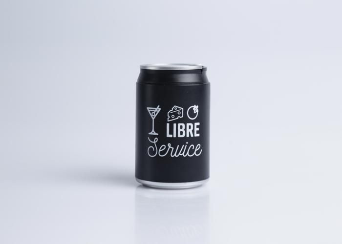 Boîte distributrice - GENERIC - M24 - 50 piques apéro - Noir - Plastique