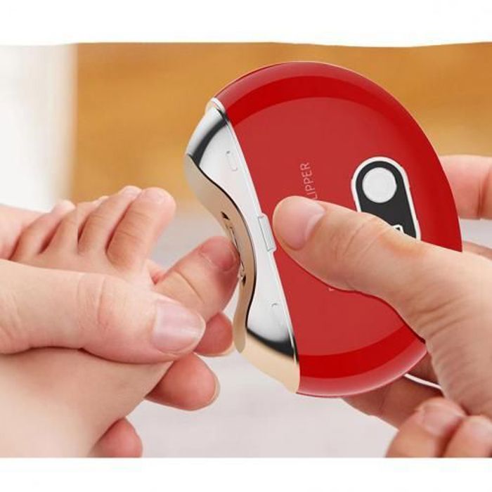 Coupe-ongles électrique automatique sécurité 3 niveaux de vitesse