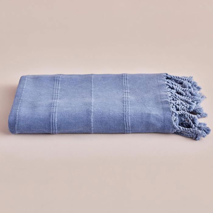 Serviette de bain - Bella Maison - Segura Pesthemal - 100% coton - 90x160 cm - Bleu