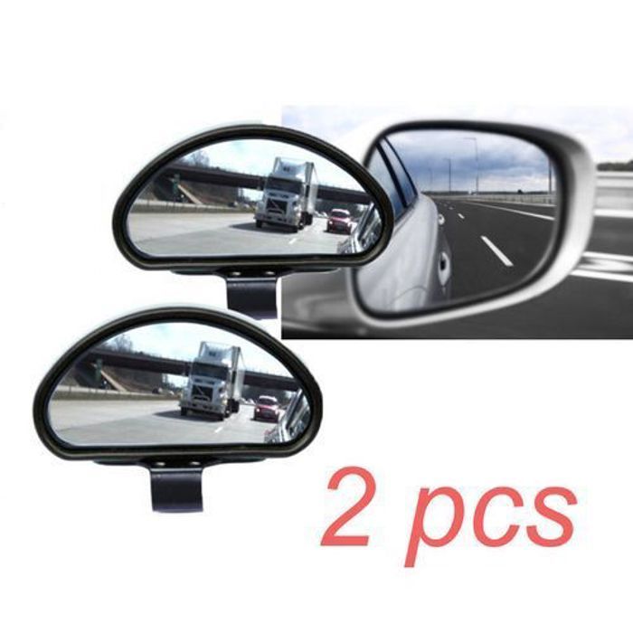 2PCS Miroirs de Rétroviseur Anti-Angle Mort