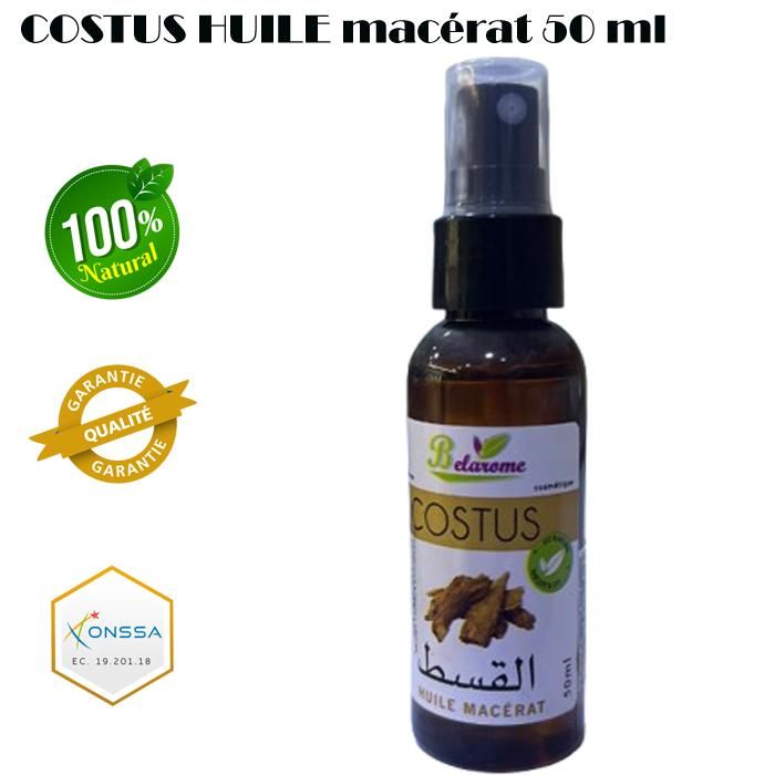 Huile macérat - BELAROME - Costus indien - 100% naturelle - 50 ml - Hydratant