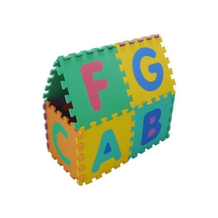Tapis de Puzzle Alphabets en Français - Jeu de Puzzle pour Enfants