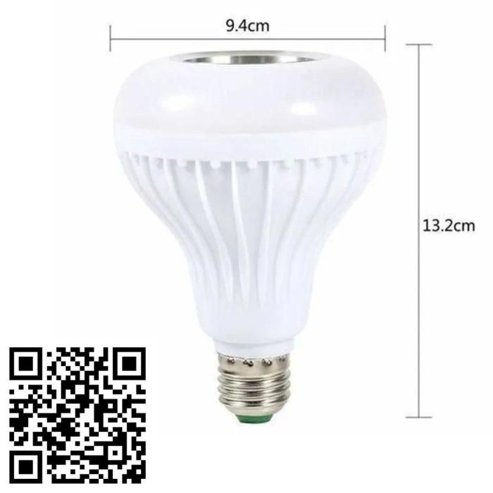 Ampoule Bluetooth - Non spécifié - E27 - Haut-parleur intégré - Télécommande 24 touches - LED 10W