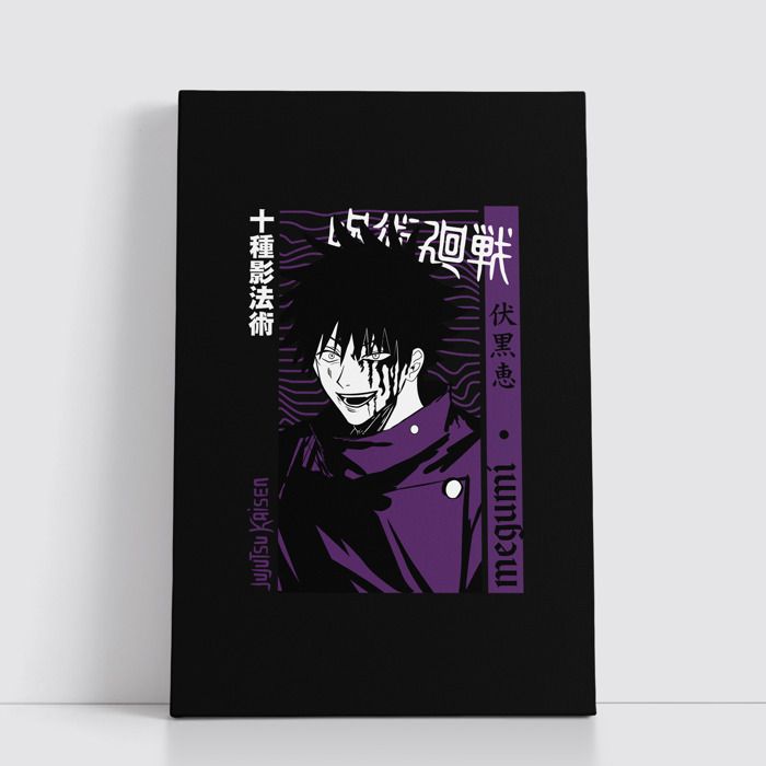 Tableau Manga Japonais sur Toile – Affiche Murale Anime 25x40 cm pour Déco Otaku 129