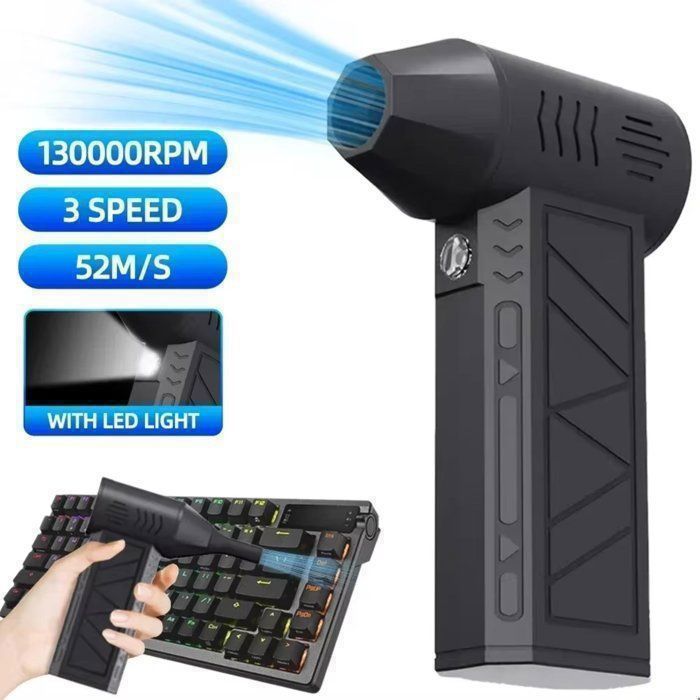 Souffleur à air électrique - GENERIC - 300000 tr/min - 16000mAh - Turbo - Sans fil