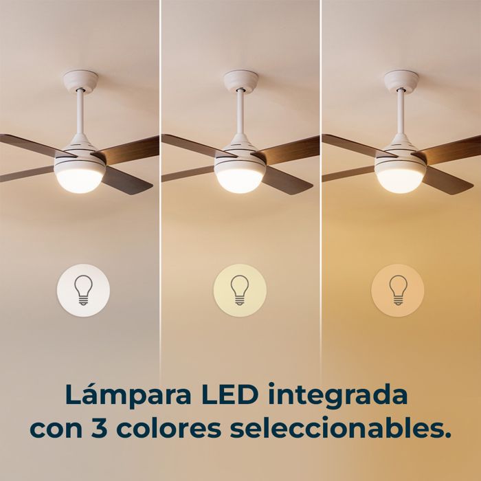Cecotec Ventilateur Plafond EnergySilence Aero 4600 Helicopter - 36W, 100cm, Lumière LED 32W, 6 Vitesses, Mode Été/Hiver Cecotec Aero 4600 Cecotec Ventilateur Plafond EnergySilence Aero 4600 Helicopter - 36W, 100cm, Lumière LED 32W, 6 Vitesses, Mode Été/Hiver Cecotec Aero 4600