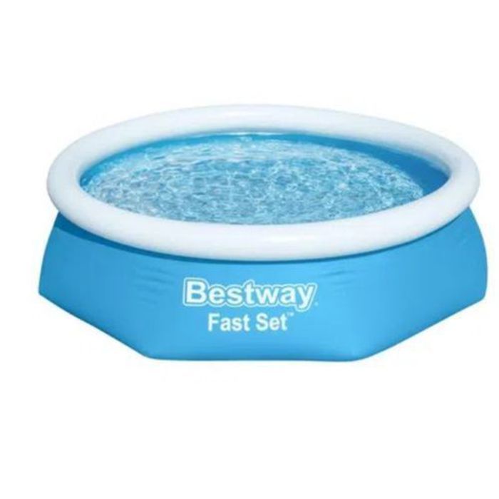 Piscine gonflable - BESTWAY - 2.44 m x 61 cm - Tritech - Capacité 1880 litres - Ronde