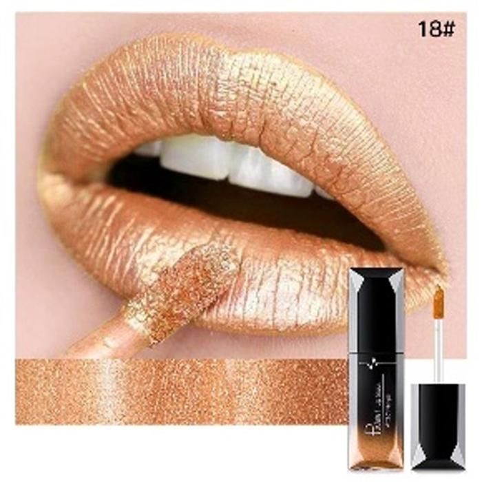 PUDAIER Attactive Lips Lip Gloss Metal Punk Color 18 - 7.5ml
