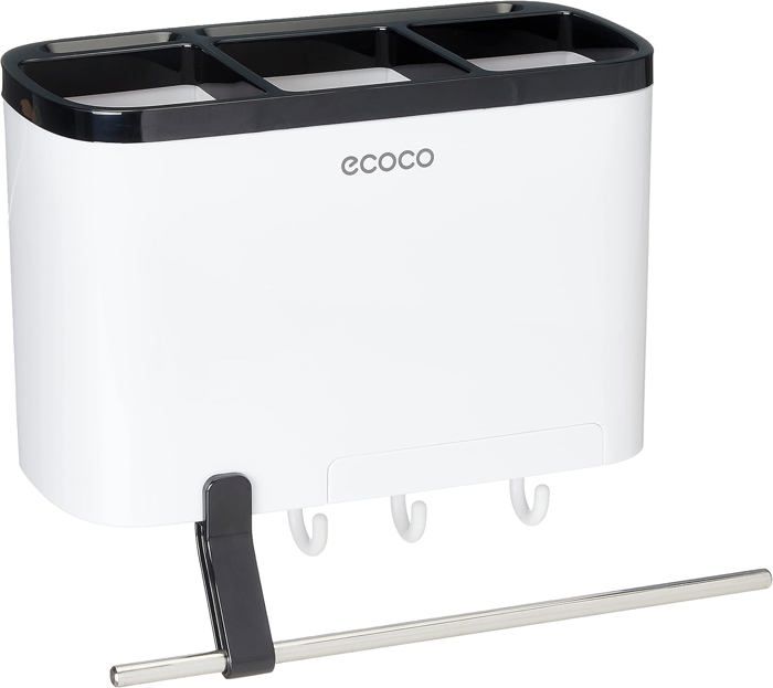 Étagère de cuisine - ECOCO - E1801 - Aluminium - Crochets en inox - Design moderne