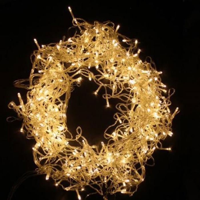 Guirlande lumineuse - LED - 10 mètres - 100 LEDs - 8 modes - Économie d'énergie