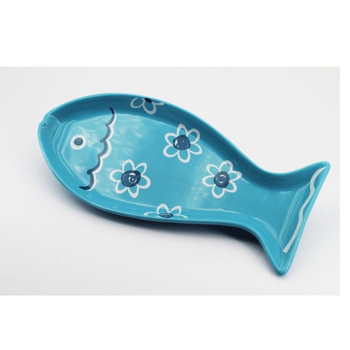 Assiette/cuiller - EXCELSA - Océan R-50 - Bleu - Matériaux durables - Compatible lave-vaisselle