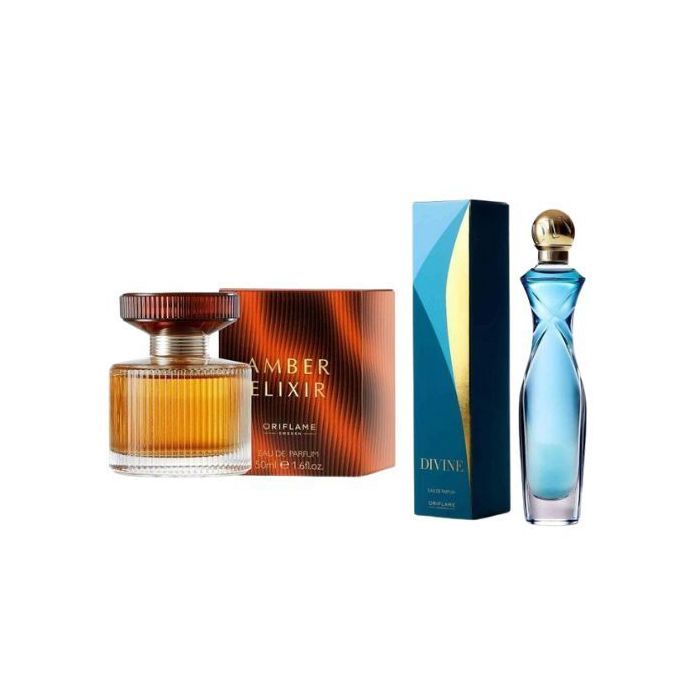 Pack AMBER ELIXIR + Divine Eau de parfum pour femme 50ml
