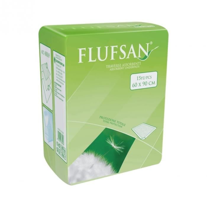 FLUFSAN 15x Alèses jetables 60x90cm
