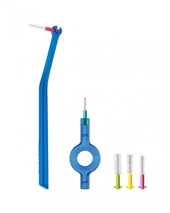 Brossettes Inter-Dentaires - Curaprox - CPS Prime Plus Handy - Ultra-fines - Flexibles - x5