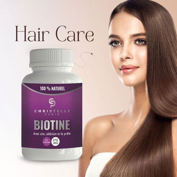 Biotine Complexe parfait  pour les cheveux forts peau lisse et ongles renforcés