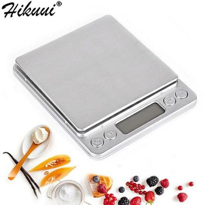 Balance de cuisine numérique LCD, électronique de précision,3000g x 0.1g