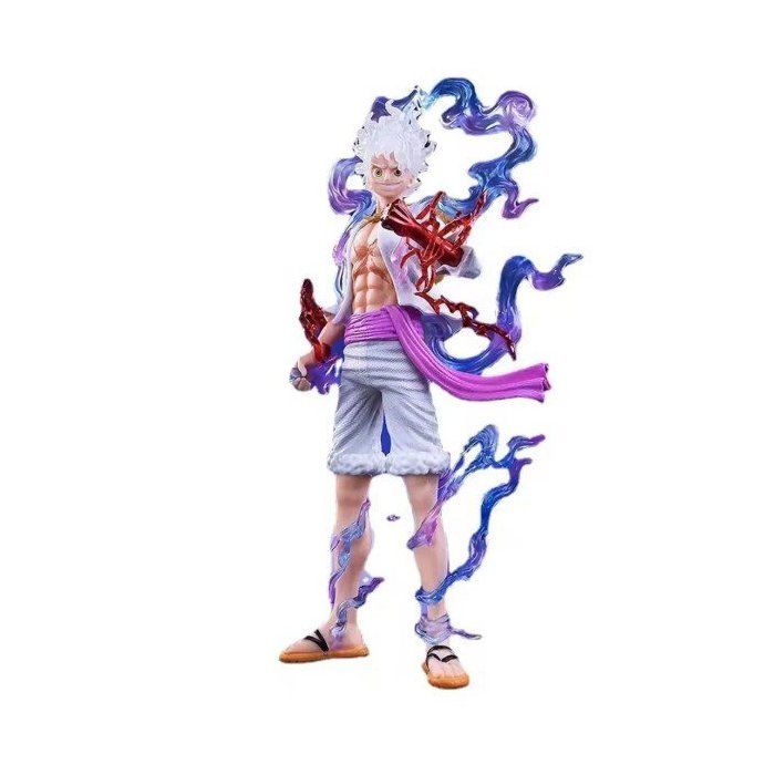Figurine Luffy GEAR 5 Nika 20 cm – PVC, Collection & Cadeau