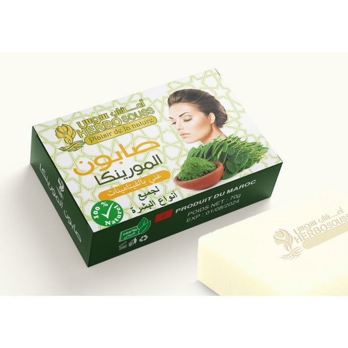 Savon Moringa riche en vitamines