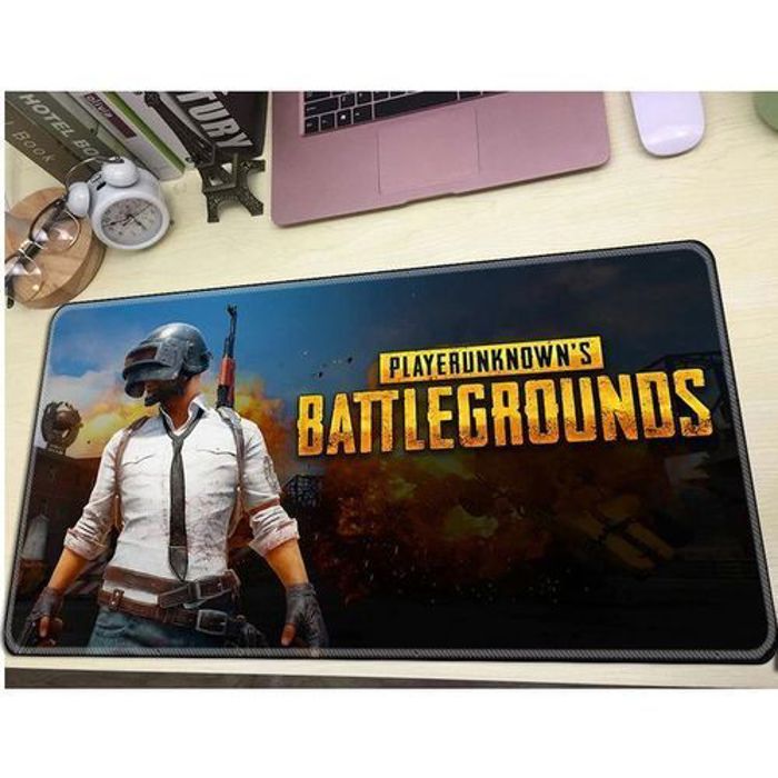 Tapis de souris XXL - ROG - Surface lisse - Bords cousus - Base antidérapante
