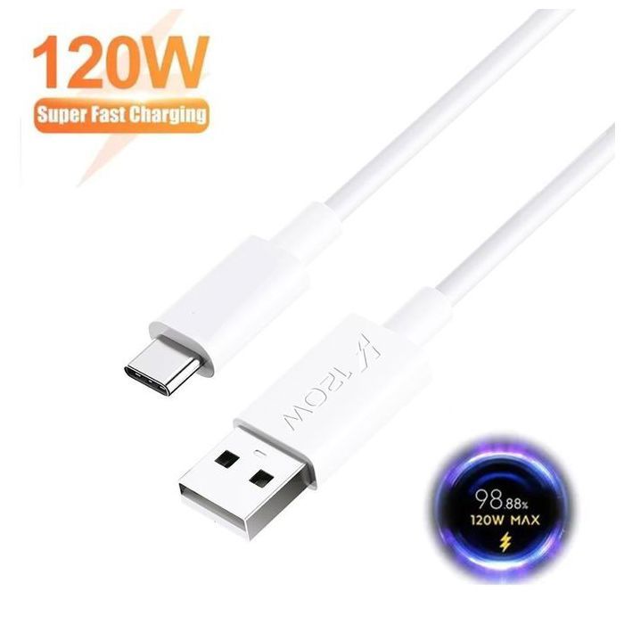 Câble USB-A vers USB-C – Charge Rapide 120W – 1 mètre