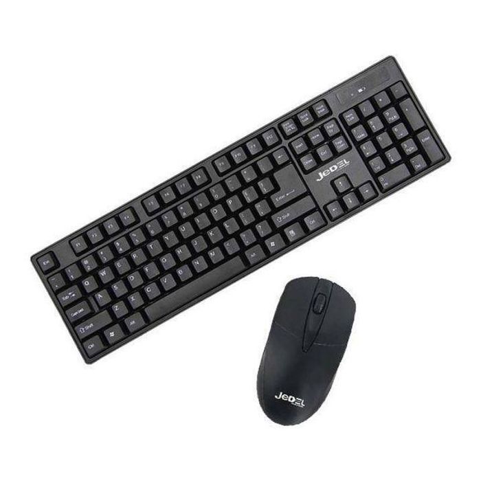 Jedel Ensemble Clavier et Souris Sans Fil WS732 - Noir