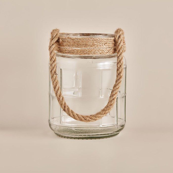 Bougeoir Carmenta Naturel (25x20 cm)