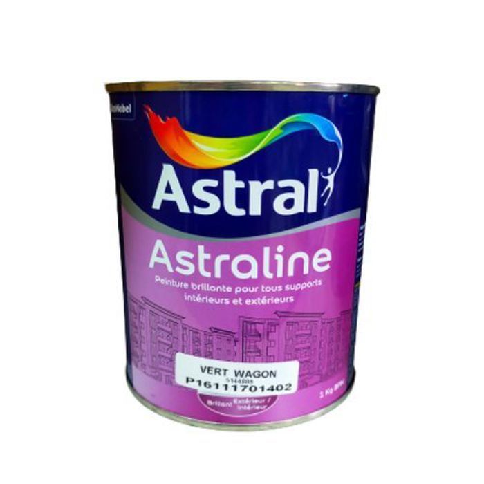 Astral Peinture laque acrylique à eau semi brillant interieur exterieur Aquastral