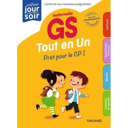 Cahier du jourcahier du soir maternelle GS Tout en un. Prêt pour le CP ! Edition 2025