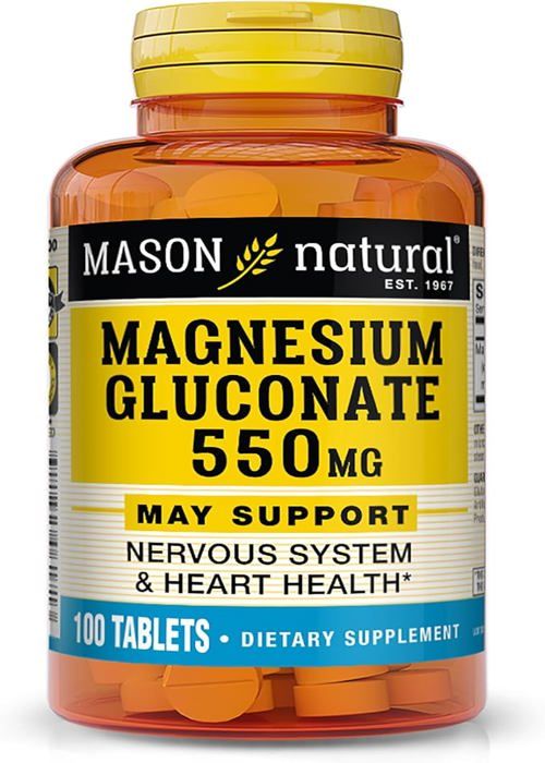 Magnesium Gluconate 550 mg 100 Comprimés