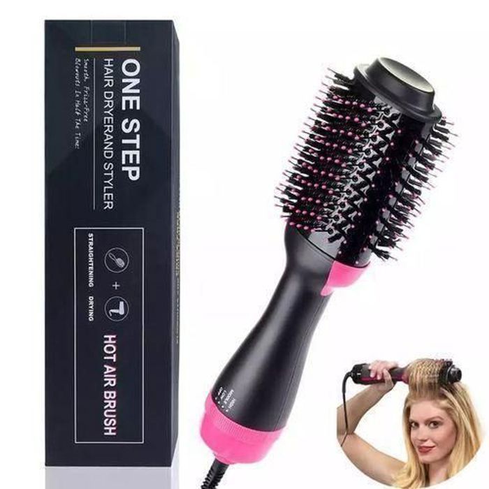 One Step Peigne Chauffant 1200W,Sèche-cheveux multi-usage,Brosse Sèche-cheveux Electrique,brosse Lissante