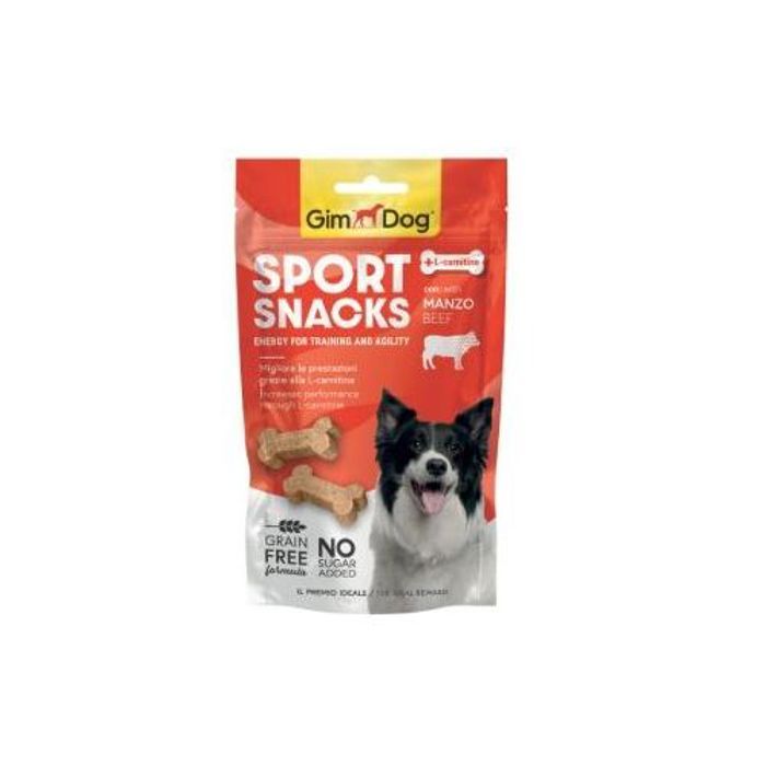 Gimcat Gd Sport Snacks With Beef 60Gr